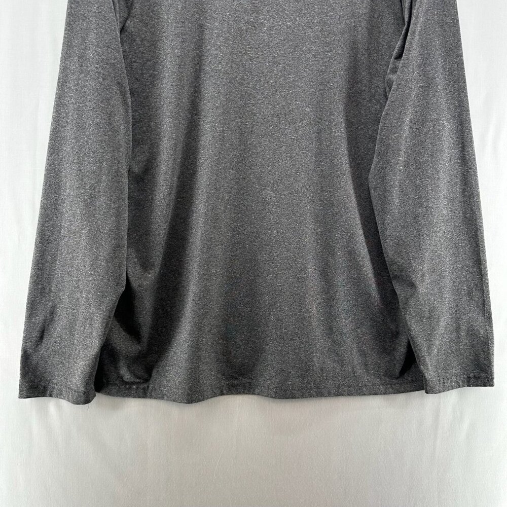 NBA Unk Los Angeles Lakers Shirt Mens Sz XL Quarter Zip Pullover Heathered Gray - Picture 6 of 11